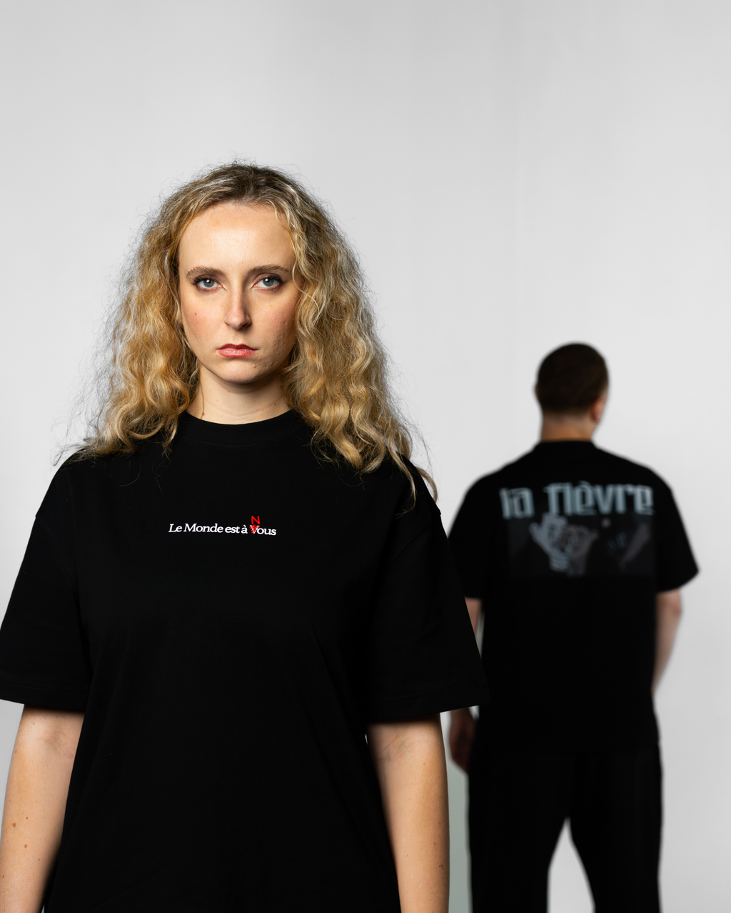 T-shirt oversize "Le Monde est à Nous"