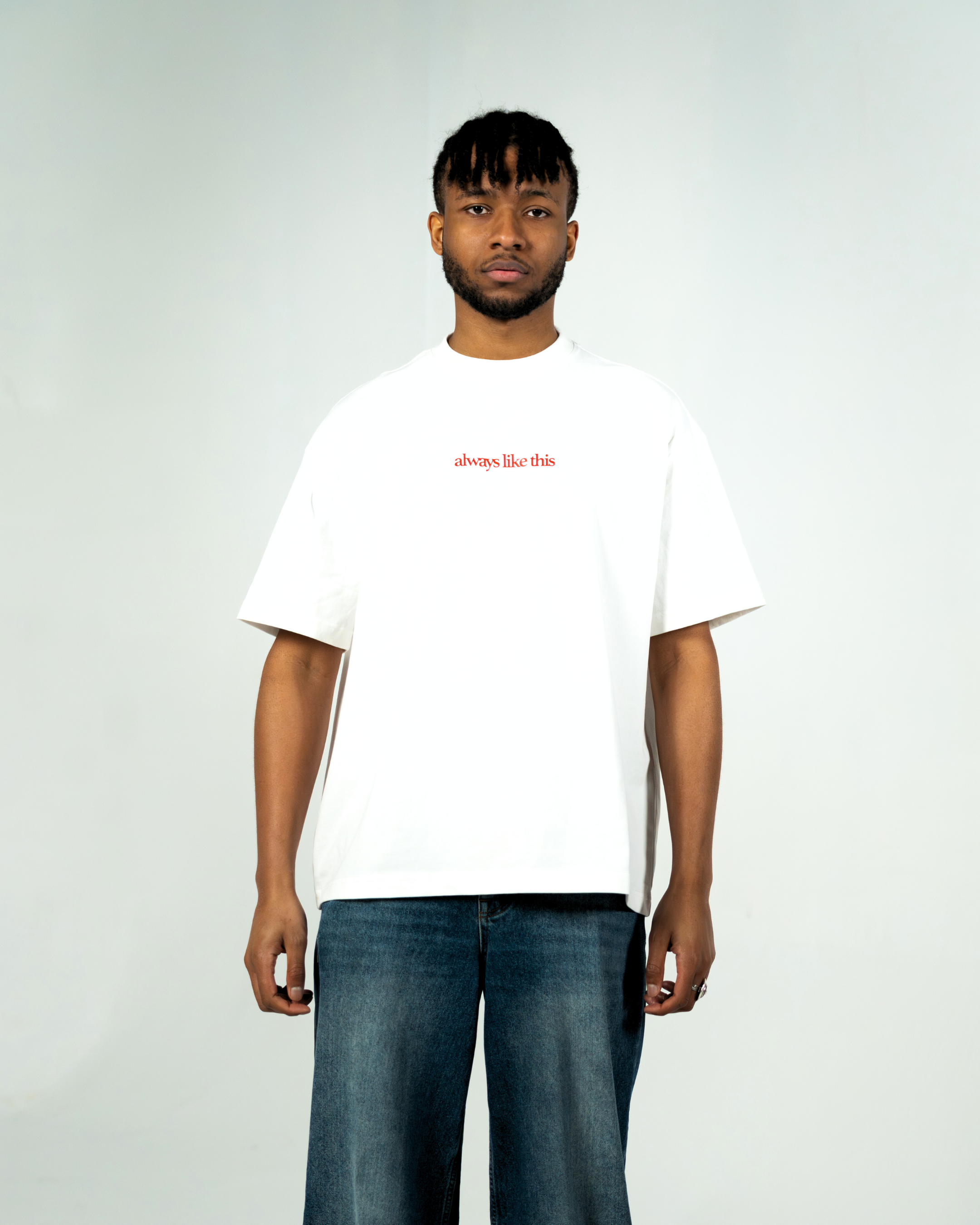 T-shirt oversize "Always Like This"