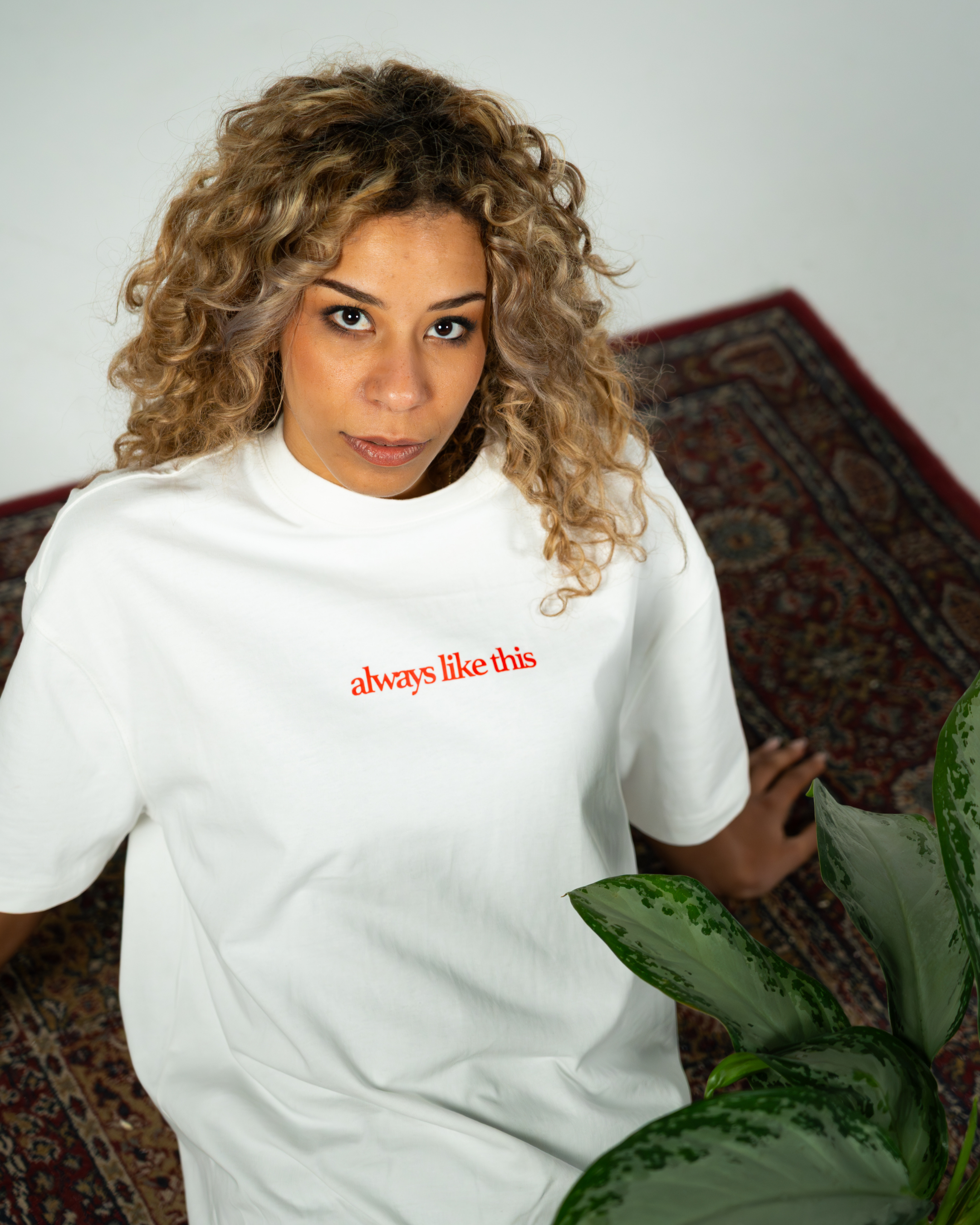 T-shirt oversize "Always Like This"