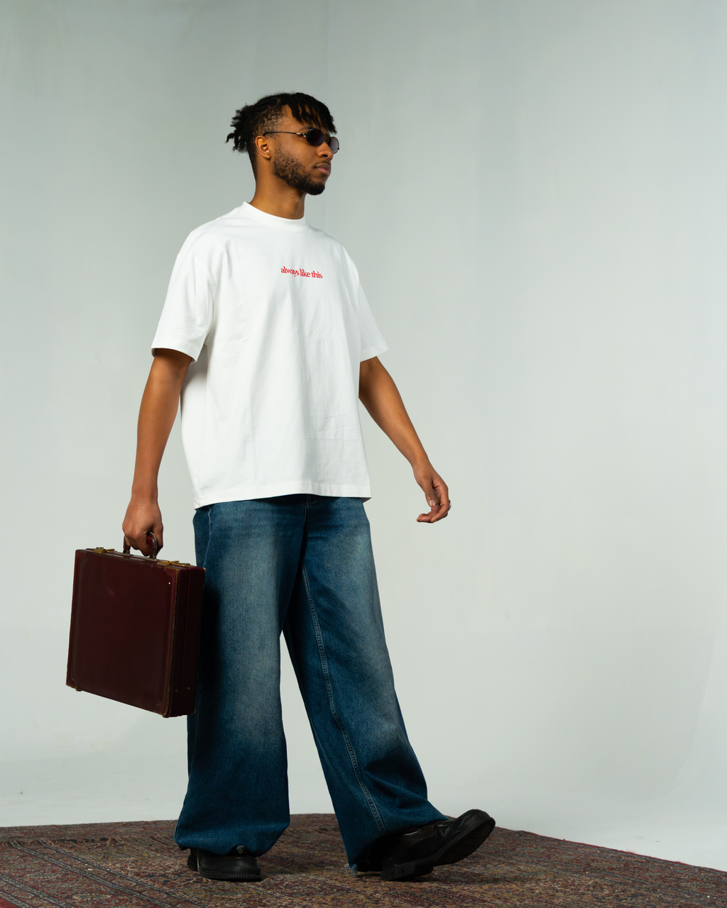T-shirt oversize "Always Like This"
